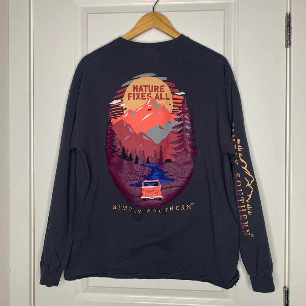 Simply southern long sleeve shirt size XL